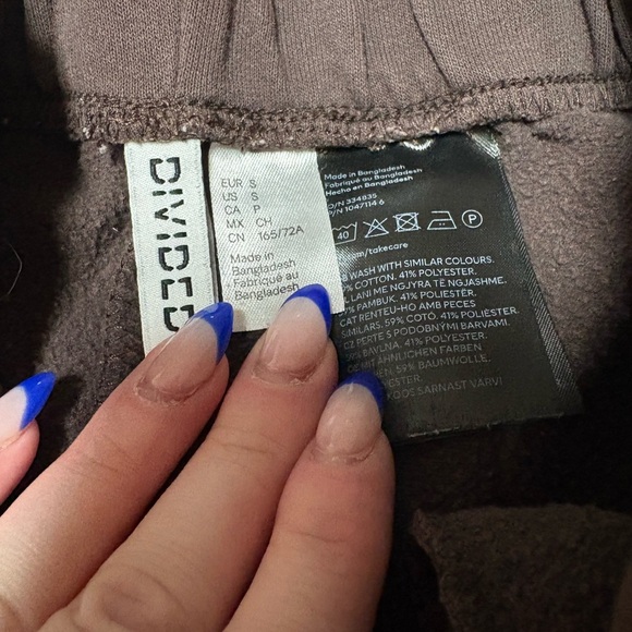 Divided Kids Chocolate Brown Joggers - Picture 3 of 3